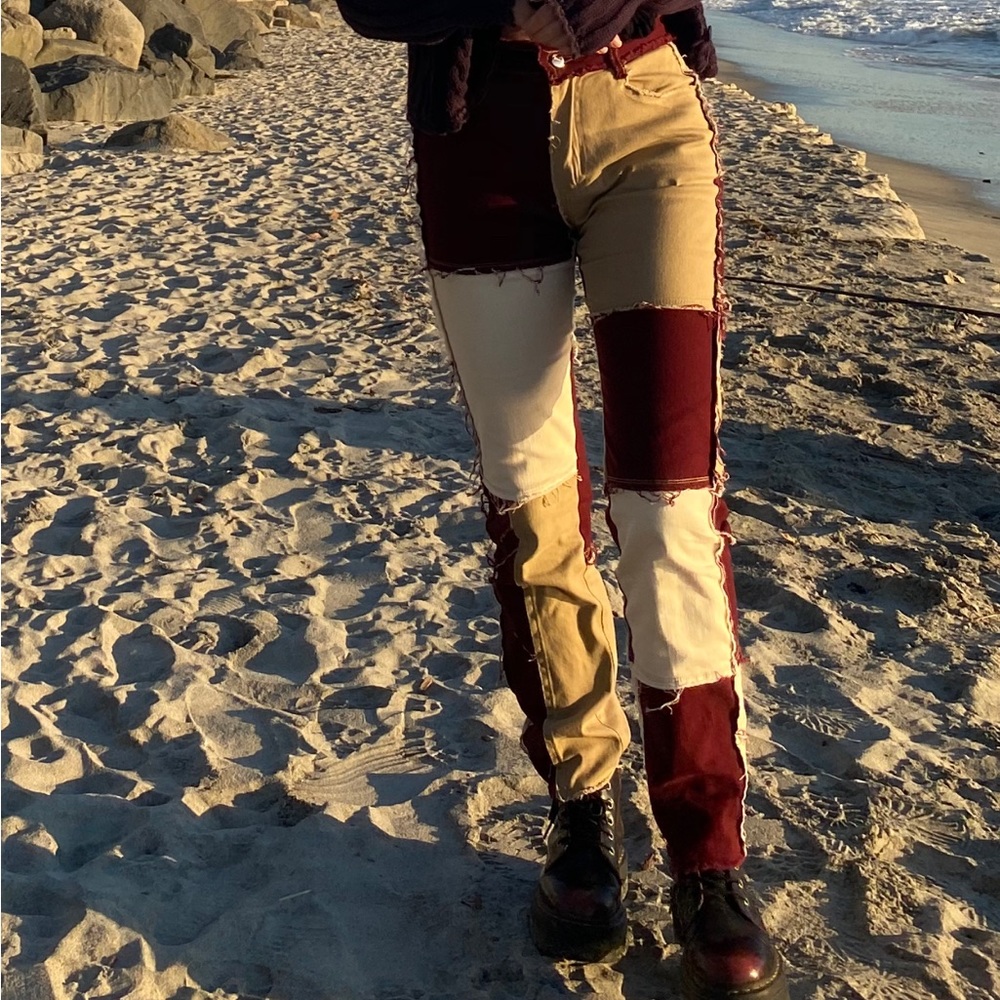 Patchwork Pants